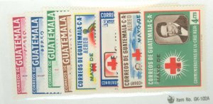 Guatemala #C244-7/C251-4  Single