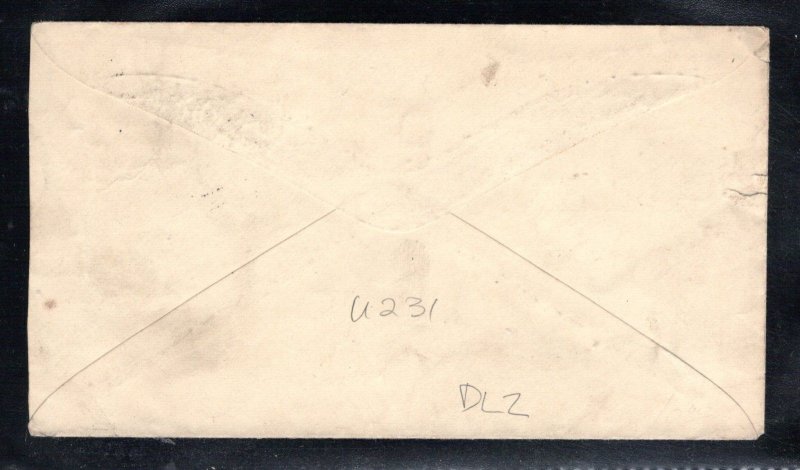 US 1884 Fancy Cancel Arbuckles Pittsburgh, PA.  Sc #U231 to Venice, PA