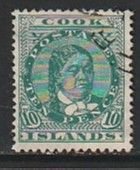 1918 Cook Islands - Sc 43 - used VF - 1 single - Queen Makea Takau