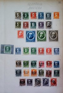 Germany Baden Early Stamps MH* and Used 20508-