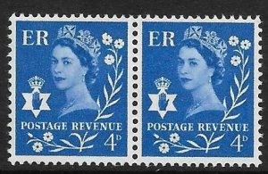 Sg XN4b 4d Northern Ireland with variety - flower flaw UNMOUNTED MINT 