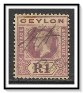 Ceylon #210 KG V Used