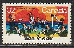 1984 Canada - Sc 1010 - MNH VF - 1 single - Montreal Symphony concert