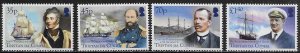 Tristan da Cunha Scott #'s 1011 - 1014 MNH