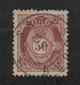 NORWAY SC# 57a  FVF/U