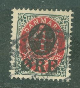 Denmark #55A Used