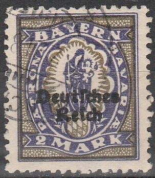 Bavaria #269  F-VF Used  CV $4.00  (A11293)