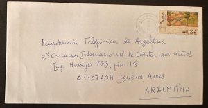 CM) 2006. SPAIN. LANDSCAPE PAINTING. ENVELOPE SENT ARGENTINA. XF