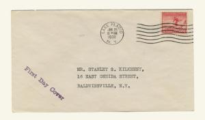 US - 1932 - Scott 716 FDC - 2c Lake Placid Olympic Winter Games