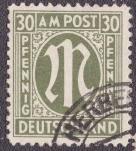 Germany Allied Occupation - 1945 3N14 Used