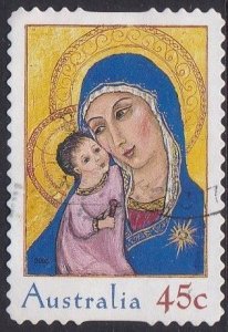 Australia 2005 - Christmas Mary and Baby Jesus -   45c used