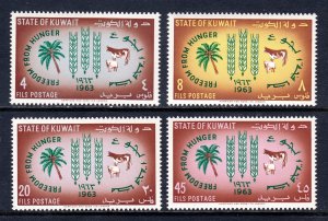 Kuwait - Scott #193-196 - MNH - Gum bump #193 - SCV $3.75