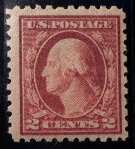 US Scott #463 Dark Carmine perforated 10 VF-OG No hinge