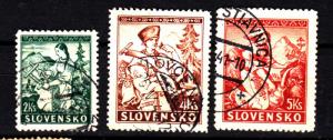 Slovakia 40-2, 46-9 used