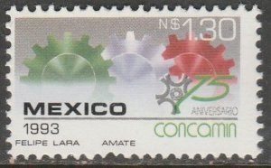 MEXICO 1829, CONFEDERATION CHAMBERS OF INDUSTRY, 75th ANNIV. MINT, NH. VF.