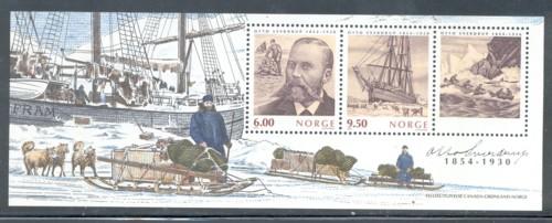 Norway Sc 1399a 2004 Sverdrup stamp souvenir sheet mint NH