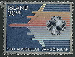 Iceland - 580 - Used  - SCV-1.25