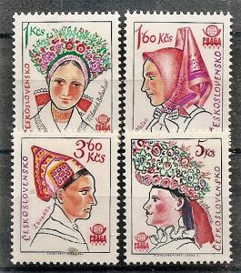 Czechoslovakia 2126-29 MNH 1977 Costumes