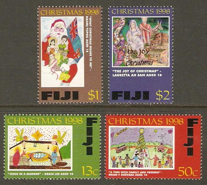 Fiji #835-8 NH Christmas