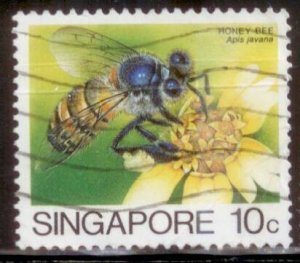 Singapore 1985 SC# 454 Insect Used