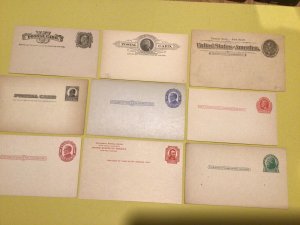 United States early postal cards collection Ref 66642