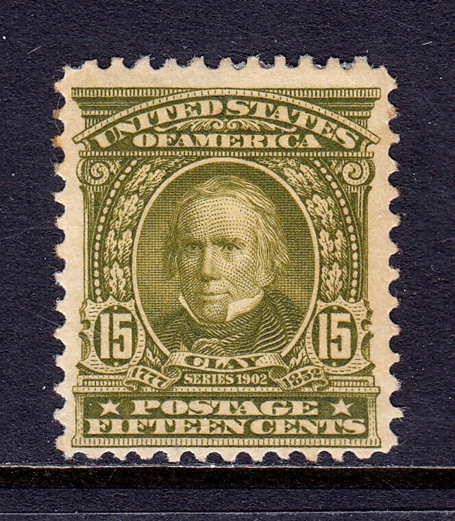 USA — SCOTT 309 — 1903 15¢ CLAY — MH — SCV $180