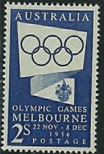 Australia 277 MH 1954 Olympics (fe8428)