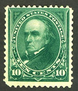 U.S. #258 MINT OG LH