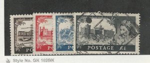 Great Britain, Postage Stamp, #371-374 Used, 1959