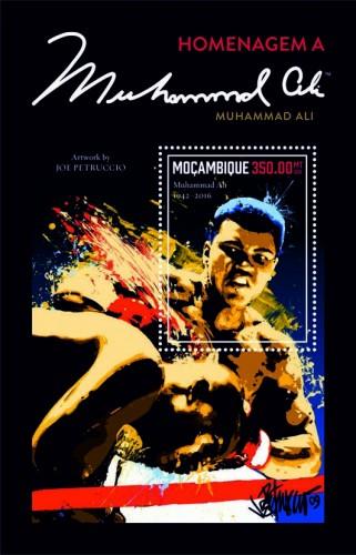 MOZAMBIQUE 2016 SHEET ALI BOXING SPORTS