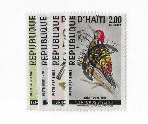 Haiti Sc #C344A-D set of 4 birds OG VF