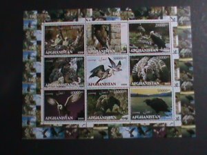 AFGHANISTAN -2000- LOVELY BEAUTIFUL BIRDS MNH SHEET VF WE SHIP TO WORLD WIDE