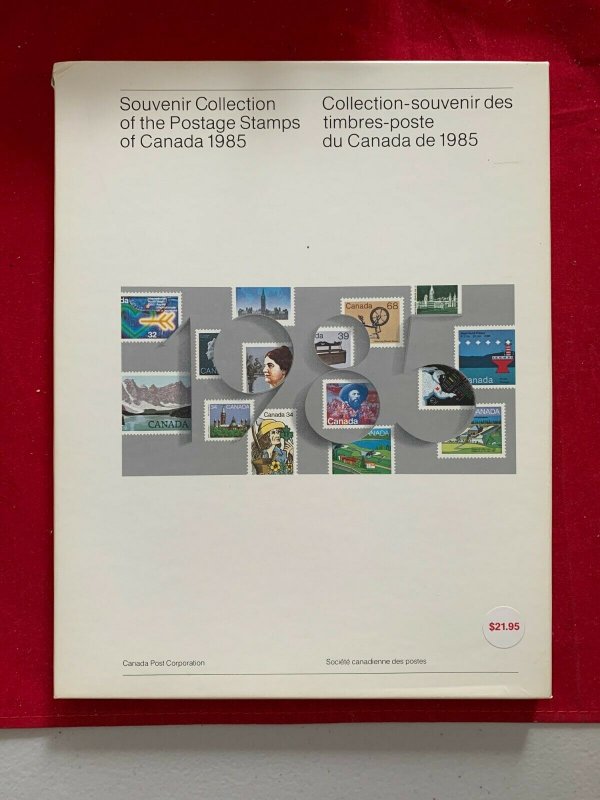 CANADA 1984 Year Book Stamp Collection, A full set of Canada Post’s 1984 Stamps