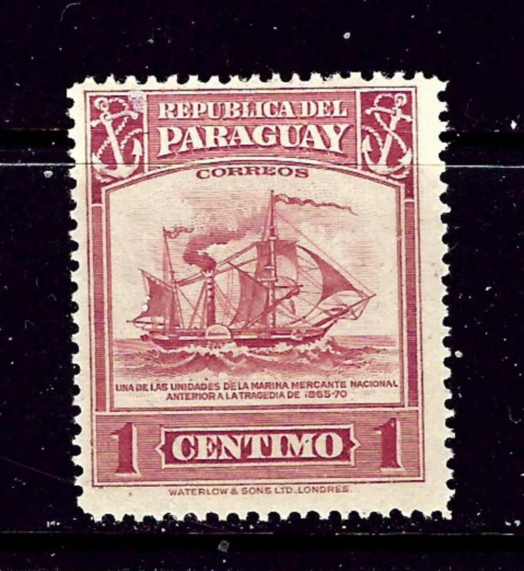 Paraguay 435 MLH 1946 Ship