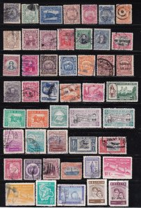 Bolivia stamps x 48, classics, mint & used, SCV $65.10 - FREE SHIPPING!! 