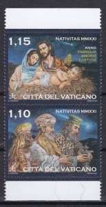 Vatican, Christmas MNH / 2021