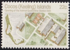 Cocos Islands #65 Mint