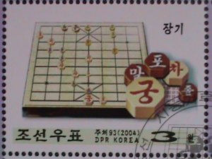 KOREA-2004 SC#4364 PLAYING KOREA CHESS FANCY CANCEL S/S WE SHIP TO WORLD WIDE