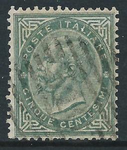 Italy, Sc #26, 5c Used