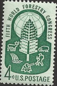 # 1156 MINT NEVER HINGED WORLD FORESRY CONGRESS