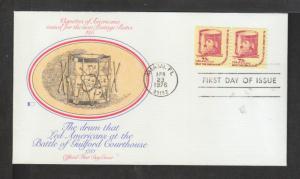 US 1615 Drums 1976 Fleetwood U/A FDC 