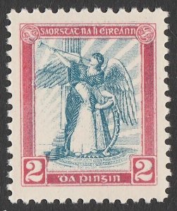 IRELAND 1922 Dollard Essay 2d blue & rose Angel Victory. MNH **.