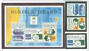 Norfolk Island #437-39a Mint (NH) Single (Complete Set)