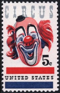 SC#1309 5¢ American Circus Issue (1966) MNH