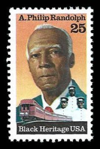 PCBstamps   US #2402 25c A.P. Randolph, Black Heritage, MNH, (52)
