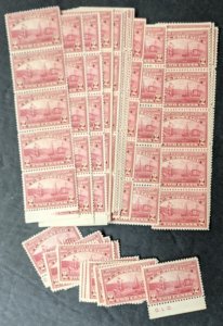 EDW1949SELL : USA 1909 Sc #372. 110 stamps. All VF Mint NG & PO Fresh  Cat $1100