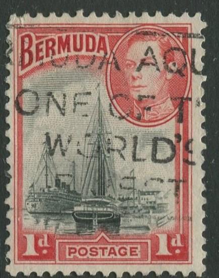 Bermuda #118a KGVI Used  Scott CV. $1.50