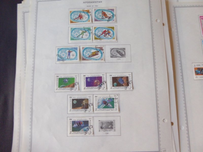 New Caledonia 1892-1984 Stamp Collection on Scott Intl Album Pages