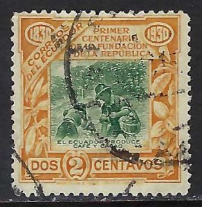 ECUADOR 305 VFU K800-4