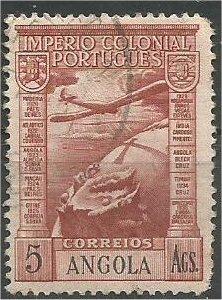 ANGOLA, 1938, used 5a Vasco da Gama Scott C7